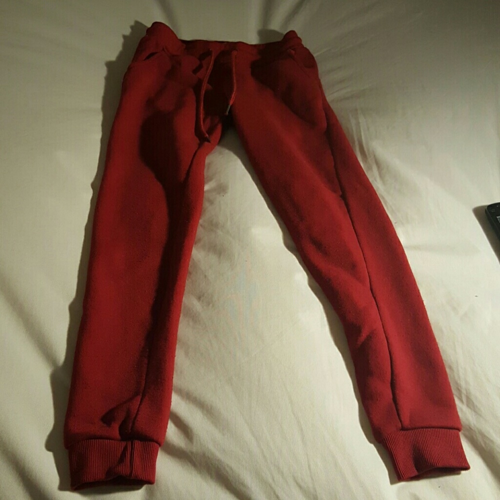Against All Odds Red Sweatpants
